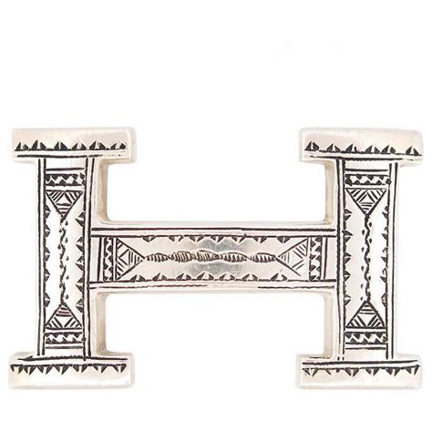 hermes buckle touareg|Hermès Touareg H Belt Buckle .